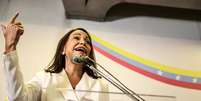 María Corina Machado seria candidata da oposição na Venezuela  Foto: ANSA / Ansa - Brasil