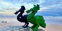 Legos de 27 anos inicia "caçada" por objetos nas praias europeias Foto: Reprodução/Lego Lost At Sea