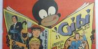 Gibi, o mascote que dava nome à publicação, em representação estereotipada e racista de um menino negro, em ilustração de 1973  Foto: Richardson Santos de Freitas/ Arquivo Pessoal / BBC News Brasil