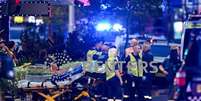 Polícia e serviços de emergência em Bondi Junction, em Sydney
13/04/2024
AAP Image/Steve Markham via REUTERS  Foto: Reuters