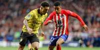  Foto: Oscar Del Pozo/AFP via Getty Images - Legenda: Dortmund e Atlético de Madrid estão na briga por uma vaga na semifinal da Champions League / Jogada10