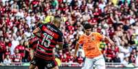Yago, durante jogo contra o Flamengo. Foto: Betinho Martins/NIFC / Banda B