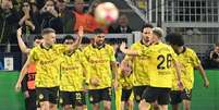  Foto: INA FASSBENDER/AFP via Getty Images - Legenda: Borussia Dortmund massacrou o Atlético de Madrid e avançou na Champions / Jogada10