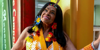 Eliane Potiguara, educadora e ativista, é considerada a primeira escritora indígena a publicar um livro no Brasil  Foto: Tânia Rêgo/Agência Brasil