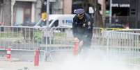 Polícia foi chamada após o incidente  Foto: Reuters / BBC News Brasil