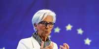 Presidente do BCE, Christine Lagarde
25/01/2024
REUTERS/Kai Pfaffenbach  Foto: Reuters