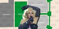 Madonna terá o maior público de sua carreira no show que encerra a turnê em comemoração de seus 40 anos na música pop  Foto: Fotomontagem: Blog Sala de TV