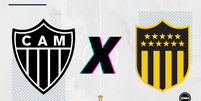 Atlético-MG x Peñarol Foto: ENM / Esporte News Mundo