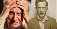 Karl Popper (à esquerda 1902-1994) e Ludwig Wittgenstein (à direita 1889-1951; Foto: Leopold Museum, Viena) Foto: Getty/Colección Mila Palm, Viena / BBC News Brasil