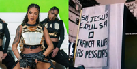 Ludmilla se pronunciou na rede social X e disse que tiraram as imagens de contexto  Foto: Divulgação; Reprodução/YouTube / The Music Journal