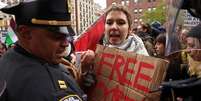 Protesto em Nova York  Foto: Reuters / BBC News Brasil