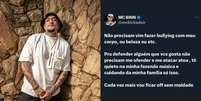 MC Binn denuncia ataques que têm recebido nas redes sociais  Foto: João Cotta / Tv Globo / @mcbinladen via Instagram / Estadão