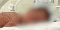 Recém-nascido foi intubado após receber leite ao invés de soro na veia  Foto: Reprodução/TV Record
