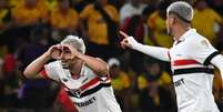  Foto: Marcos Pin/AFP via Getty Images - Legenda: São Paulo busca o tetra da Libertadores para se isolar como maior campeão no Brasil / Jogada10