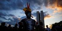 L&iacute;deres ind&iacute;genas pediram na quarta-feira que o Supremo Tribunal Federal (STF) decida definitivamente sobre a demarca&ccedil;&atilde;o das terras ind&iacute;genas  Foto: REUTERS/Adriano Machado