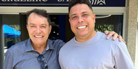 Pedrinho BH, novo dono do Cruzeiro, ao lado de Ronaldo Fenômeno Foto: Reprodução/Instagram