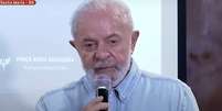 Lula visitou o Rio Grande do Sul e falou sobre os estragos da chuva   Foto: Reprodução/Youtube