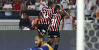  Foto: Rubens Chiri/São Paulo - Legenda: São Paulo está invicto sob o comando de Luis Zubeldía / Jogada10