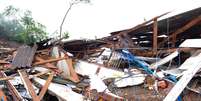Temporal causou muita destruição no Rio Grande do Sul   Foto:  Antonio Machado/FotoArena / Estadão
