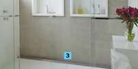 1. Valioso principalmente em banheiros integrados ao quarto, o boxe va... Foto: Casa.com