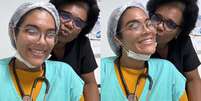 Médica divide plantão com a mãe enfermeira no Recife  Foto: Reprodução/Redes Sociais