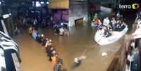 A cidade de Canoas está entre as 334 afetadas pelas fortes chuvas que atingem o Estado desde o início da última semana.  Foto: Reprodução