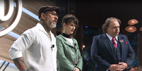 Henrique Fogaça, Helena Rizzo e Érick Jacquin seguem como jurados do MasterChef  Foto: Reprodução/Band