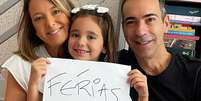 Ticiane Pinheiro e César Tralli saem de férias sem as filhas Foto: Reprodução/@ticipinheiro via Instagram / Estadão