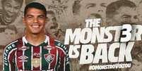 - Foto: Divulgação Fluminense - Legenda: Thiago Silva está de volta ao Fluminense depois de brilhar no futebol europeu / Jogada10