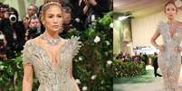 Jennifer Lopez usa look Schiaparelli para MET Gala 2024 .  Foto: Getty Images / Purepeople