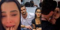 Ex-BBB Marcos Harter chama Emilly Araújo de 'rapariga' e debocha do choro da ex por perder casa no RS: 'Mãe morreu há 10 anos e segue se vitimizando'  Foto: Reprodução, Instagram / TV Globo / Purepeople