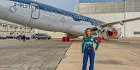  Foto: Reprodução/Instagram - Legenda: Leila Pereira disponibiliza avião para ajudar vítimas no RS / Jogada10