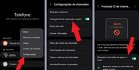 Após ativar o Smart Call, você será alertado de chamadas de spam (Imagem: Captura de tela/Ricardo Syozi/Canaltech)  Foto: Canaltech