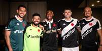 Vasco anuncia maior patrocínio master da história do clube em evento no RJ e anuncia camisa com nova logo da empresa.  Foto: Leandro Amorim/Vasco / Esporte News Mundo