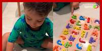 Gabi Brandt mostra filho de 3 anos falando alfabeto árabe: 'Aprendeu tudo sozinho'  Foto: Reprodução