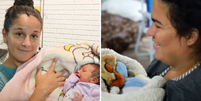Mulheres dão à luz em abrigos no RS  Foto: Reprodução/Instagram
