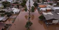 A cidade de Eldorado do Sul foi uma atingida pelas inundações  Foto: Reuters / BBC News Brasil