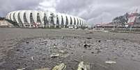 Times do Rio Grande do Sul tiveram estádios afetados pela chuva  Foto: MAX PEIXOTO/DIA ESPORTIVO/ESTADÃO CONTEÚDO