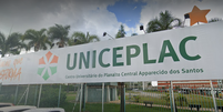 A decisão refere-se a um processo movido por alunos de Medicina da Uniceplac  Foto: Reprodução/Google Steet View