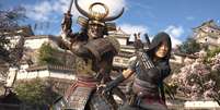 Assassin's Creed Shadows terá o samurai Yasuke e a assassina shinobi Naoe como protagonistas  Foto: Divulgação / Ubisoft