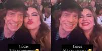 Mick Jagger e Luciana Gimenez celebram formatura do filho, Lucas Foto: @instagram