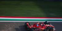 Leclerc foi o mais rápido em Imola nesta sexta Foto: Scuderia Ferrari