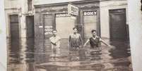 A enchente de 1941 era até recentemente a pior da história de Porto Alegre  Foto: Arquivo pessoal / BBC News Brasil