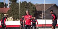 Jorge Soter comanda treino no CT do Dragão Foto: Ingryd Oliveira/ACG / Esporte News Mundo