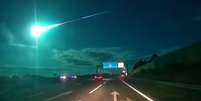 Meteoro foi vis&iacute;vel em diversas regi&otilde;es de Portugal e tamb&eacute;m na Espanha  Foto: Reprodu&ccedil;&atilde;o/Facebook / Perfil Brasil