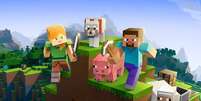 Minecraft é um dos jogos que fará uso da inteligência artificial Copilot para dar dicas aos jogadores  Foto: Reprodução / Xbox Game Studios