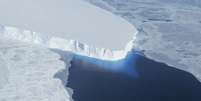 ‘Thwaites’, a maior geleira do mundo  Foto: Reprodução/Reuters