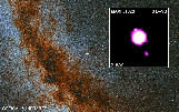 Os autores da pesquisa usaram dados da explosão do buraco negro  MAXI J1820+070 em 2018 (Imagem: Reprodução/NASA/CXC/Universidade de Paris/M. Espinasse/PanSTARRS)  Foto: Canaltech