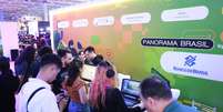 A gamescom latam panorama brasil permite jogar alguns dos melhores jogos brasileiros e conversar com seus desenvolvedores  Foto: Divulgação / gamescom latam