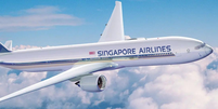 Boeing 777-300ER, da Singapore Airlines  Foto: Reprodução/Singapore Airlines
